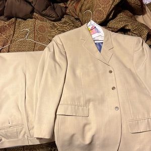 Beige suit